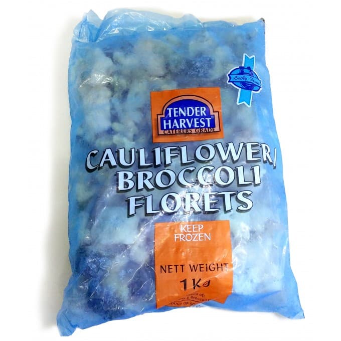 Tender Harvest Cauliflower & Broccoli Frozen 1kg